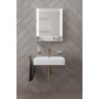 Duravit Qatego Waschtisch 60 x 47 cm, 1 Hahnloch, mit HygieneGlace