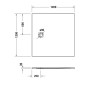 Duravit Sustano Duschwanne 120 x 120 cm