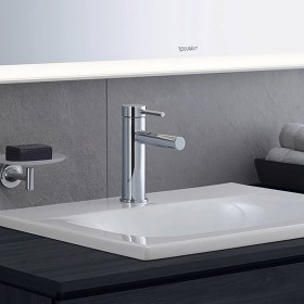 Duravit Circle Einhebel-Waschtischmischer M mit Zugstangen-Ablaufgarnitur