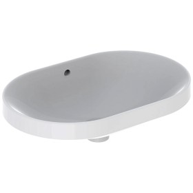 Geberit VariForm Einbauwaschtisch, elliptisch