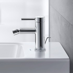 Duravit Circle Einhebel-Bidetmischer mit Zugstangen-Ablaufgarnitur