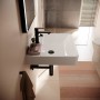 hansgrohe Xanuia Q Waschtisch 550/480 mit Hahnloch und Überlauf