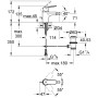 GROHE Eurosmart Cosmopolitan Einhand-Bidetarmatur