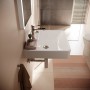 hansgrohe Xanuia Q Waschtisch 550/480 mit Hahnloch und Überlauf
