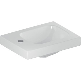 Geberit iCon Light Handwaschbecken 38 cm mit Hahnloch links