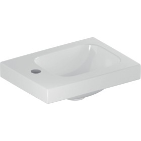 Geberit iCon Light Handwaschbecken 38 cm mit Hahnloch links