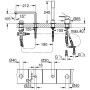 GROHE Lineare Neu 4-Loch Einhand-Wannenkombination