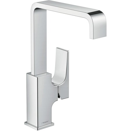 hansgrohe Metropol Einhebel-Waschtischmischer 230 mit Hebelgriff und Push-Open Ablaufgarnitur