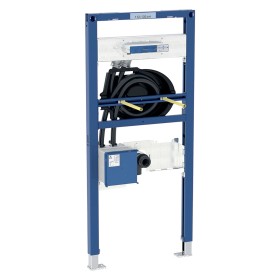 Geberit Duofix Element für Waschtisch, 112–130 cm, Geberit ONE Wandarmatur mit UP-Funktionsbox