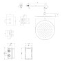 Villeroy & Boch Universal Taps & Fittings Unterputz-Thermostat-Set inkl. Regenbrause und Handbrause