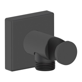 Duravit Wandanschlussbogen mit Brausehalter mit eckiger Rosette