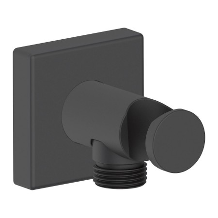 Duravit Wandanschlussbogen mit Brausehalter mit eckiger Rosette