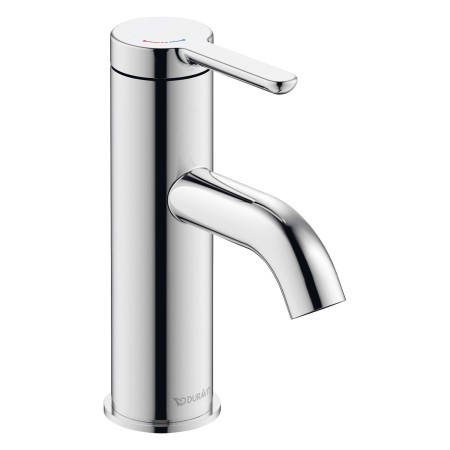Duravit C.1 Einhebel-Waschtischmischer S FreshStart und MinusFlow, ohne Zugstangen-Ablaufgarnitur