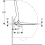Geberit AquaClean Tuma Comfort WC-Aufsatz Spezialanfertigung
