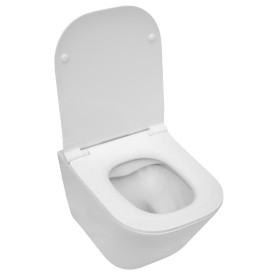 Roca The Gap WC sospeso, senza bordo, compatto