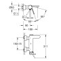 GROHE Plus Einhand-Wannenbatterie