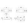 Duravit D-Code Vital WC-Sitz mit Absenkautomatik
