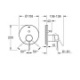 GROHE Essence Neu Einhand-Wannenbatterie Unterputz