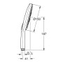 GROHE Vitalio SmartActive 150 Handbrause rund, 3 Strahlarten