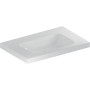 Geberit iCon Light Waschtisch 75 cm mit Ablagefläche, ohne Hahnloch, ohne Überlauf