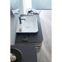 Duravit C.1 Einhebel-Waschtischmischer M ohne Zugstangen-Ablaufgarnitur