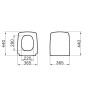 VitrA Aquacare Metropole WC-Sitz mit Absenkautomatik
