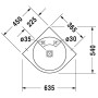 Duravit Architec Eck-Waschtisch 63,5 cm