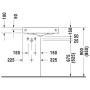 Duravit Architec Eck-Waschtisch 63,5 cm