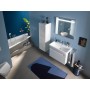Duravit No. 1 Möbelwaschtisch 100 cm, mit 1 Hahnloch und Überlauf