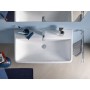 Duravit No. 1 Möbelwaschtisch 100 cm, mit 1 Hahnloch und Überlauf