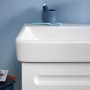 Duravit No. 1 Möbelwaschtisch 100 cm, mit 1 Hahnloch und Überlauf