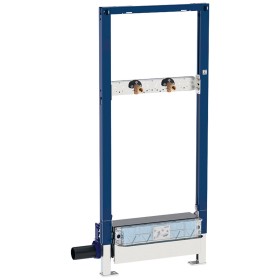 Geberit Duofix Element für Dusche 130 cm mit Wandablauf, Wandarmatur AP d40