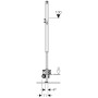 Geberit Duofix Element für Dusche 130 cm mit Wandablauf, Wandarmatur AP d40