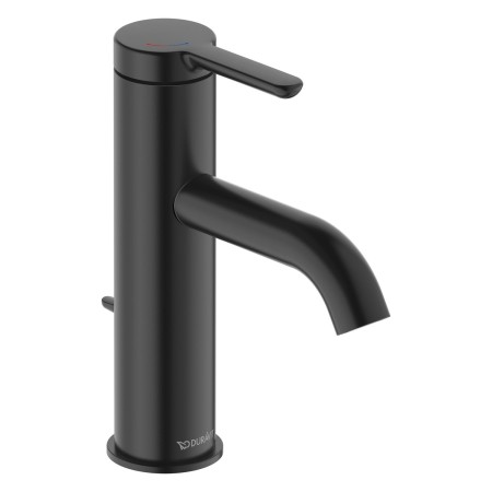 Duravit C.1 Einhebel-Waschtischmischer M FreshStart und MinusFlow, mit Zugstangen-Ablaufgarnitur