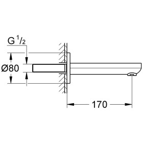 GROHE Eurosmart Cosmopolitan Robinet de baignoire
