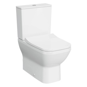 VitrA Integra Square Stand-WC-Kombi Tiefspüler spülrandlos VitrA Flush 2.0