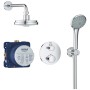 GROHE Grohtherm Duschsystem Unterputz mit Rainshower Cosmopolitan 160