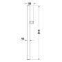 Duravit Brausestange 81 cm