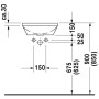 Duravit Architec Einbauwaschtisch 40 cm
