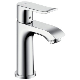 hansgrohe Metris Einhebel-Waschtischmischer 100 mit Ablaufgarnitur