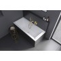 Duravit Wandanschlussbogen mit Brausehalter mit runder Rosette