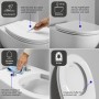 Duravit Universal WC-Sitz oval mit Absenkautomatik