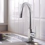 GROHE Feel Einhand-Spültischbatterie 1/2" hoher Auslauf, 1 Strahlart