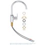 GROHE Feel Einhand-Spültischbatterie 1/2" hoher Auslauf, 1 Strahlart