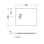 Duravit Sustano Duschwanne 120 x 100 cm