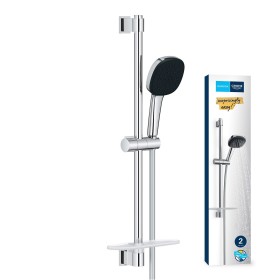 GROHE Vitalio Comfort 110 Brausestangenset 60 cm mit 2 Strahlarten, Duschablage