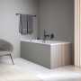 Duravit Qatego Rechteck-Badewanne 150 x 75 cm, Einbauversion
