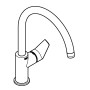 GROHE StartEdge Einhand-Spültischbatterie 1/2" hoher Auslauf
