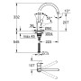 GROHE StartEdge Einhand-Spültischbatterie 1/2" hoher Auslauf