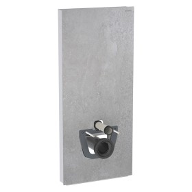 Geberit Monolith Plus Sanitärmodul für Wand-WC, 114 cm, Frontverkleidung aus Steinzeug